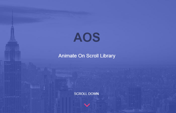 Page Scroll Animation using CSS | Frontendscript