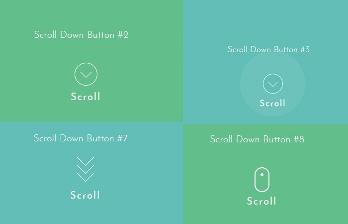 Scroll Down Arrow Animation with CSS | Frontendscript