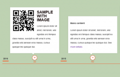 Responsive Horizontal Timeline with jQuery