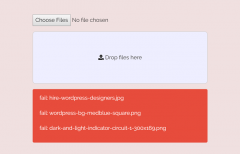 HTML5 Drag and Drop File Upload using jQuery