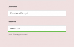 Password Strength Meter jQuery Plugin