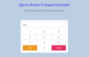 jQuery Numeric Keypad Plugin with Example